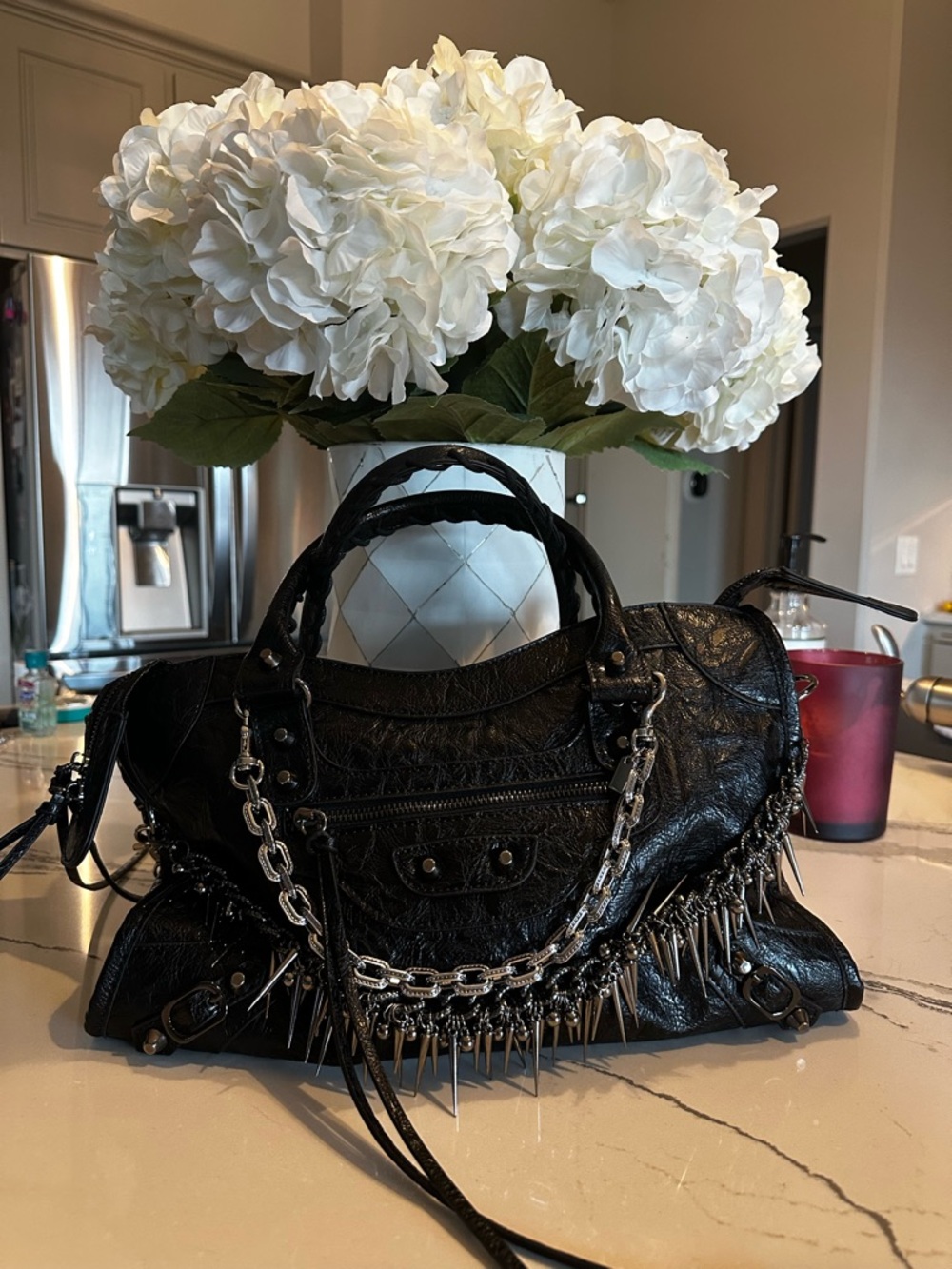 Hand bag  Black with Extras